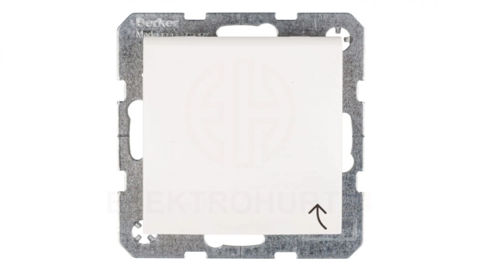 Berker/B.Kwadrat Gniazdo Schuko 16A IP20 z klapką S.1 śnieżnobiałe 47518989