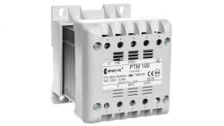 Transformator 1-fazowy separacyjny PTM 100 230/230V 0,43A, na szynę DIN, IP21, Ta 40, 16052-9953