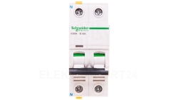 Wyłącznik nadprądowy 1P+N B 16A 6kA AC iC60N-B16-1N Acti9 A9F03616