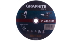 Tarcza tnąca do metalu 230 x 1.9 x 22.2 mm, 41 A46-S-BF