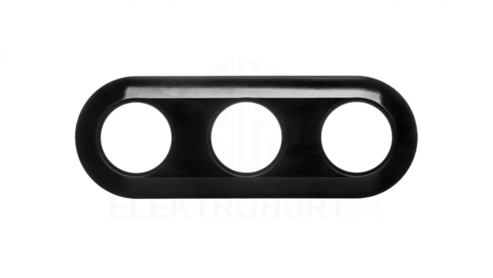 1930 Ramka potrójna czarna 138131