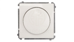 Simon Basic Ściemniacz obrotowy 20-500VA biały BMS9T.01/11