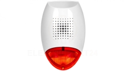 Sygnalizator zewnętrzny akustyczno-optyczny czerwony przetwornik dynamiczny SD-3001 R