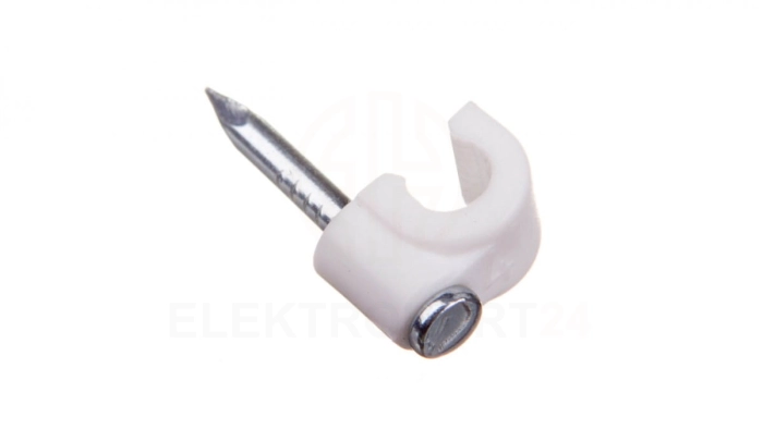 Uchwyt kablowy okrągły fi 4mm FLOP-4 27.04 /100szt./