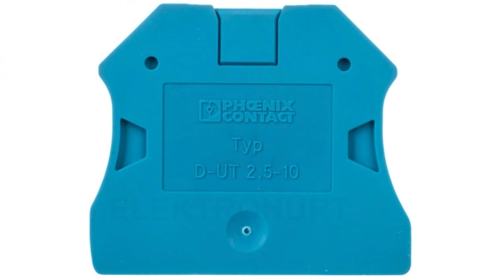 Pokrywa zamykająca niebieska D-UT 2,5/10 BU 3047235 /50szt./