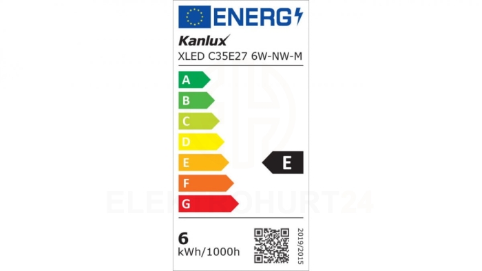Żarówka LED E27 6W XLED C35E27 6W-NW-M 810lm 4000K 29647