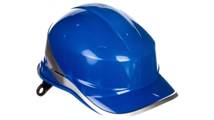 Hełm budowlany niebieski z ABS rozmiar regulowany DIAM5BLFL