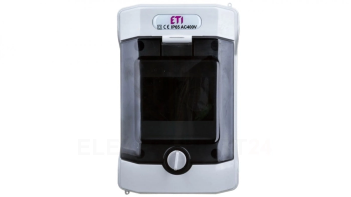 Rozdzielnica modułowa PV 1x4 natynkowa /transparentna/ UV 1500V DC IP65 ECH-4G DIDO 001101060