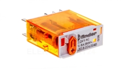 Przekaźnik miniaturowy 2P 8A 24V AC AgNi 46.52.8.024.0040