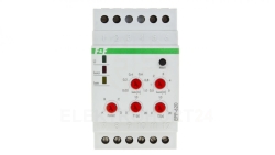 Przekaźnik kontroli prądu 4-funkcyjny 0,02-1/0,5-5A 2P 0-20sek (praca z przekładnikiem 5A) EPP-620