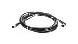 Przewód połączeniowy 5m /wtyczka M12 - gniazdo kątowe M12/ FIELDBUS AB-C4-M12MS-5,0PVC-M12FA 22260705