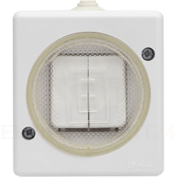 TROL Łącznik hermetyczny świecznikowy IP44 biały 100405