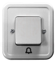 PI Przycisk /dzwonek/ biały ŁW-6P/00