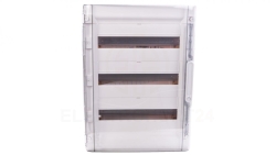 Rozdzielnica modułowa XL3 125 3x18 natynkowa IK09 IP40 /drzwi transparentne/ 401658