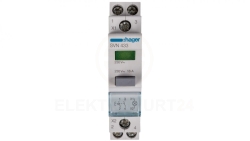 Przełącznik przyciskowy modułowy z lampką zieloną 16A 2Z SVN433