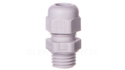 Dławnica kablowa poliamidowa M12 IP65 V-TEC VM12 LGR jasnoszara 2022862 /50szt./