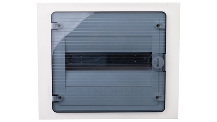 Rozdzielnica modułowa 1x12 podtynkowa IP40 Golf (drzwi transparentne) VF112TD