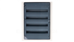 Rozdzielnica modułowa 4x18 podtynkowa IP40 Golf (drzwi transparentne) VF418TD