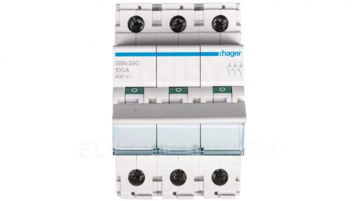 Rozłącznik modułowy 100A 3P SBN390