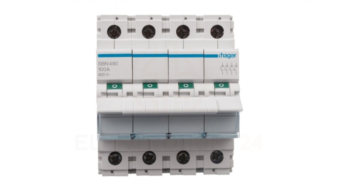 Rozłącznik modułowy 100A 4P SBN490
