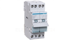 Przełącznik modułowy zasilania I-0-II (sieć-agregat) 16A 2P SFB216