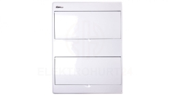 Rozdzielnica modułowa 2x12 natynkowa IP40 RN-24/B Fala (N+PE) 7.15