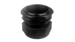 Dławnica kablowa poliamidowa PG48 IP68 DP 48/H BK czarna E03DK-01030300901