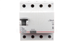 Wyłącznik różnicowoprądowy 4P 25A 0,03A typ AC P304 RX3 402062
