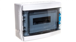 Rozdzielnica modułowa 1x12 natynkowa odporność UV IP65 IKA-1/12-ST-UV 174190