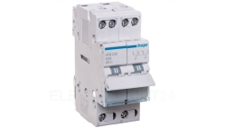 Przełącznik modułowy zasilania I-0-II (sieć-agregat) 32A 2P SFB232