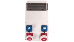 Rozdzielnica stacjonarna KOSZALIN 32A/5P 16A/5P 2GS IP67 9026274W