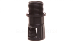 Dławnica poliamidowa do rury ochronnej M20 IP66 czarna SFD 20M/11 E03DK-07060200401 /10szt./