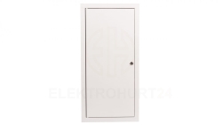 Rozdzielnica modułowa 4x12 podtynkowa z zamkiem IP31 RP 48B Z 1-037