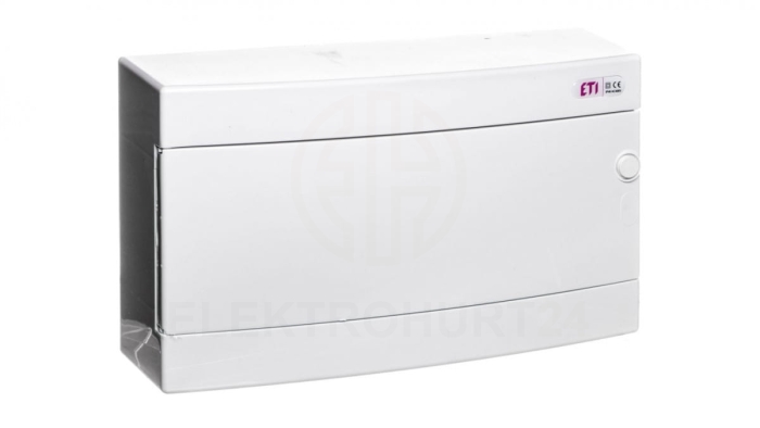 Rozdzielnica modułowa 1x18 natynkowa /biała/ IP40 ECT18PO-s DIDO 001101071