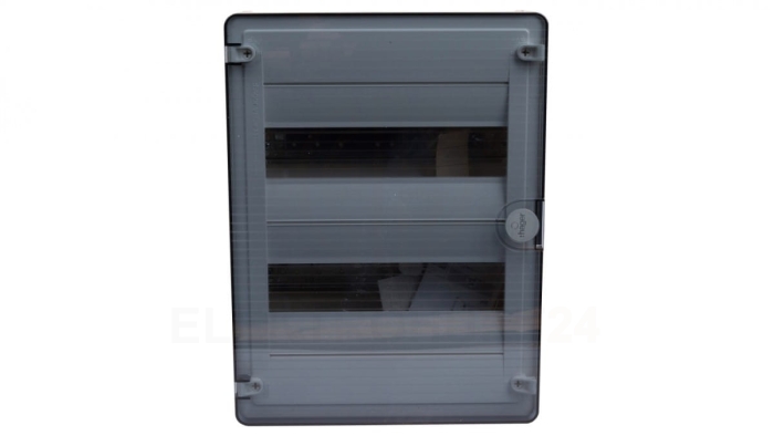 Rozdzielnica modułowa 2x12 natynkowa IP40 Golf (drzwi transparentne) VS212TD