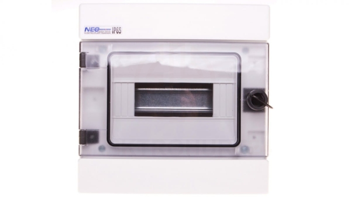 Rozdzielnica hermetyczna modułowa (500V AC ,1000V DC) 1x8 natynkowa IP65 RH-8 36.8