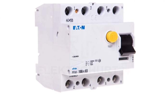 Wyłącznik różnicowoprądowy 4P 100A 0,3A typ AC PFIM-100/4/03 102825