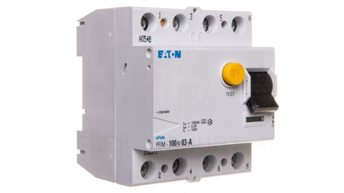 Wyłącznik różnicowoprądowy 4P 100A 0,3A typ A PFIM-100/4/03-A 102871