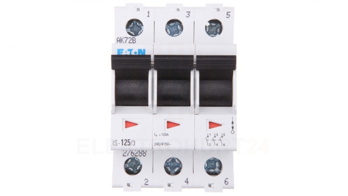 Rozłącznik modułowy 125A 3P IS-125/3 276288
