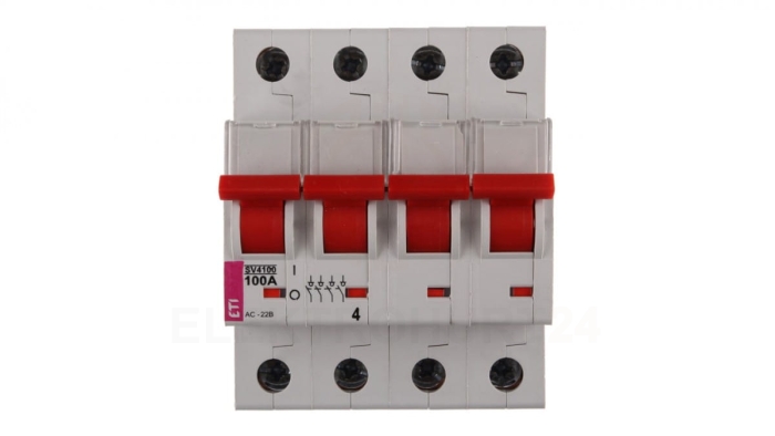 Rozłącznik modułowy 100A 4P 400V SV 4100 002423416