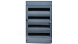 Rozdzielnica modułowa 4x18 natynkowa IP40 Golf (drzwi transparentne) VS418TD