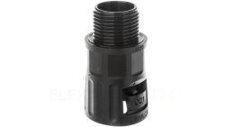 Dławnica poliamidowa do rury ochronnej M20 IP66 czarna SFD 20M/16 E03DK-07060200601 /10szt./