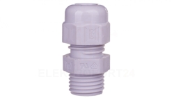 Dławnica kablowa poliamidowa PG7 IP68 V-TEC PG7 LGR jasnoszara 2024705 /50szt./