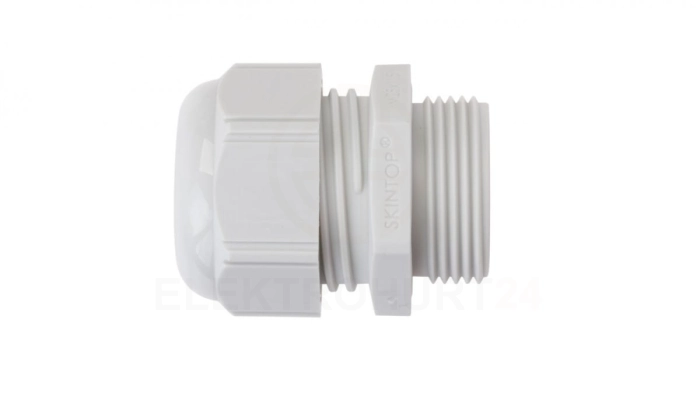 Dławnica kablowa poliamidowa M25 IP68 SKINTOP ST-M 25x1,5 jasnoszara 53111430