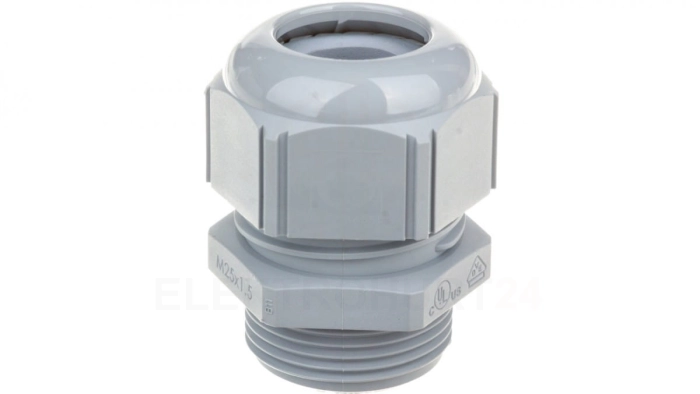 Dławnica kablowa poliamidowa M25 IP68 SKINTOP STR-M 25x1,5 ciemnoszara 53111130