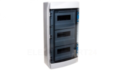 Rozdzielnica modułowa 3x12 natynkowa IP65 IKA-3/36-ST 174199