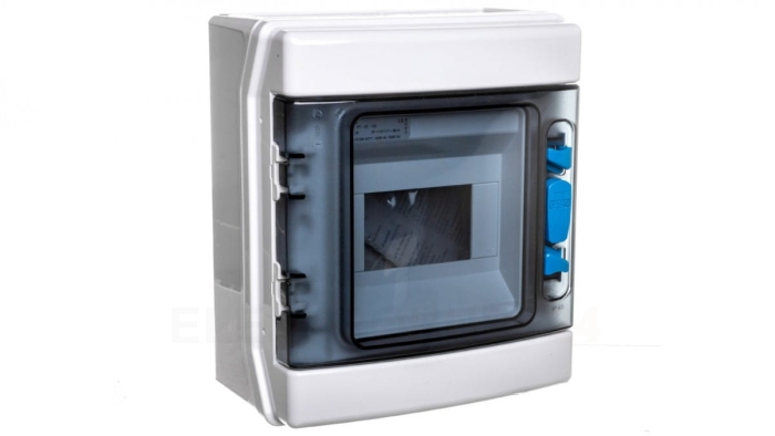 Szafka modułowa 1x6 natynkowa odporność UV IP65 IKA-1/6-ST-UV 174188