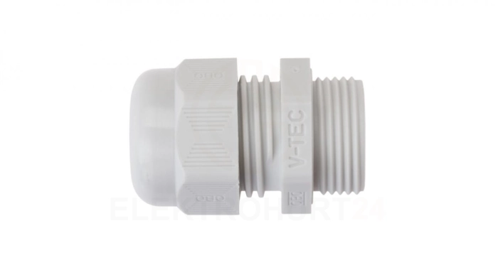 Dławnica kablowa poliamidowa PG13,5 IP68 V-TEC PG13 LGR jasnoszara 2024748 /50szt./