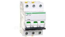 Wyłącznik nadprądowy 3P C 16A 10kA AC iC60H-C16-3 Acti9 A9F07316