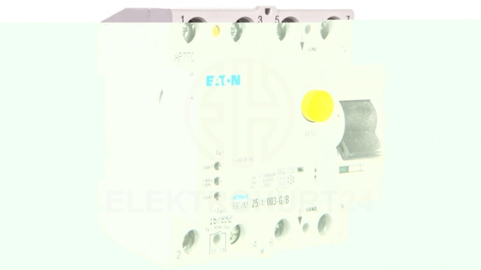 Wyłącznik różnicowoprądowy 4P 25A 0,03A typ G/B FRCdM-25/4/003-G/B 167892